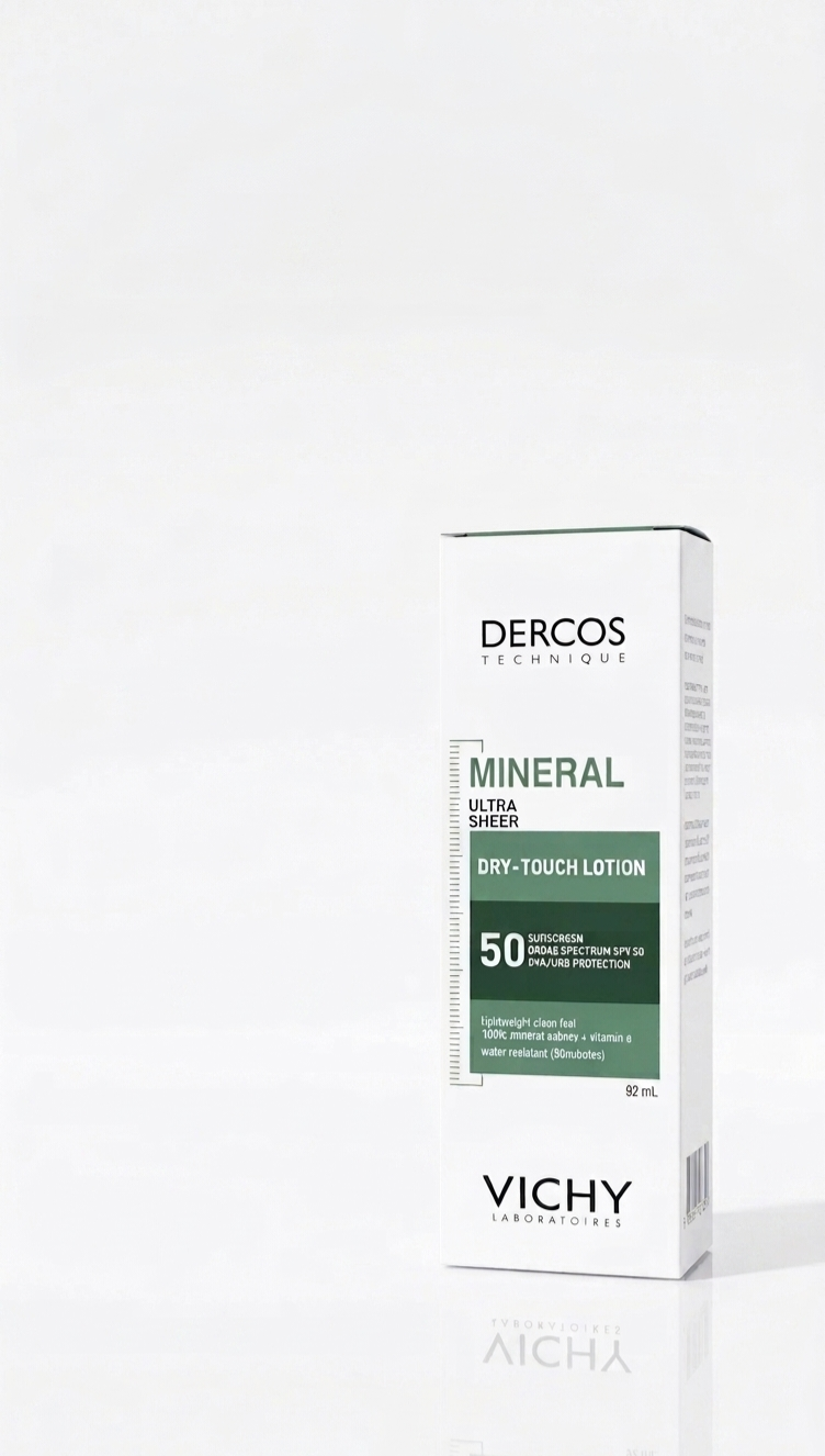 Vichy Dercos Technique Mineral Ultra Sheer Dry-Touch Lotion SPF 50