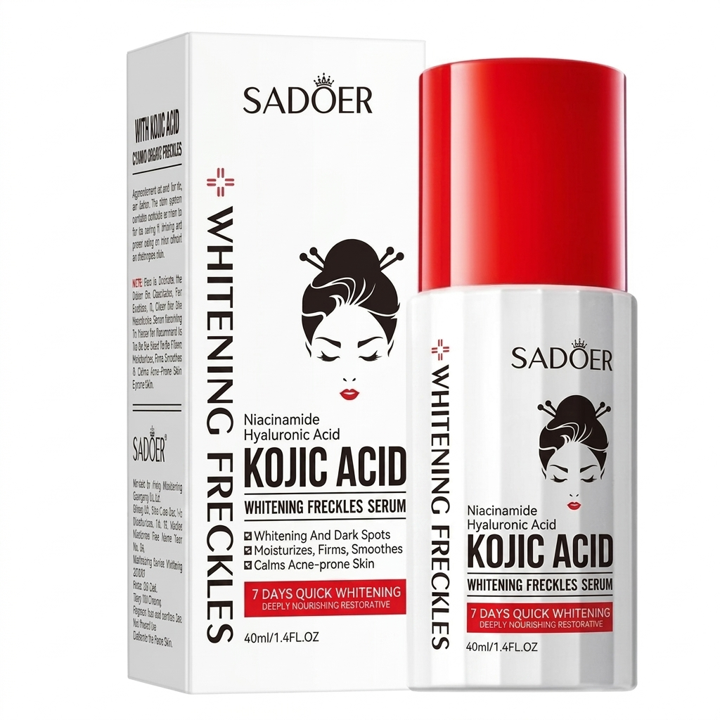 SADOER Kojic Acid Whitening Freckles Serum