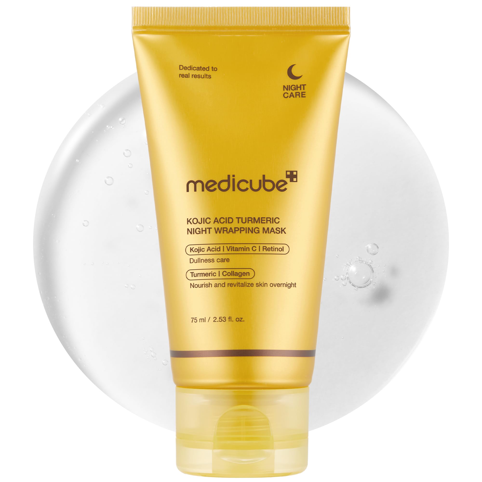 medicube kojic acid turmeric night wrapping mask