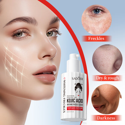 SADOER Kojic Acid Whitening Freckles Serum