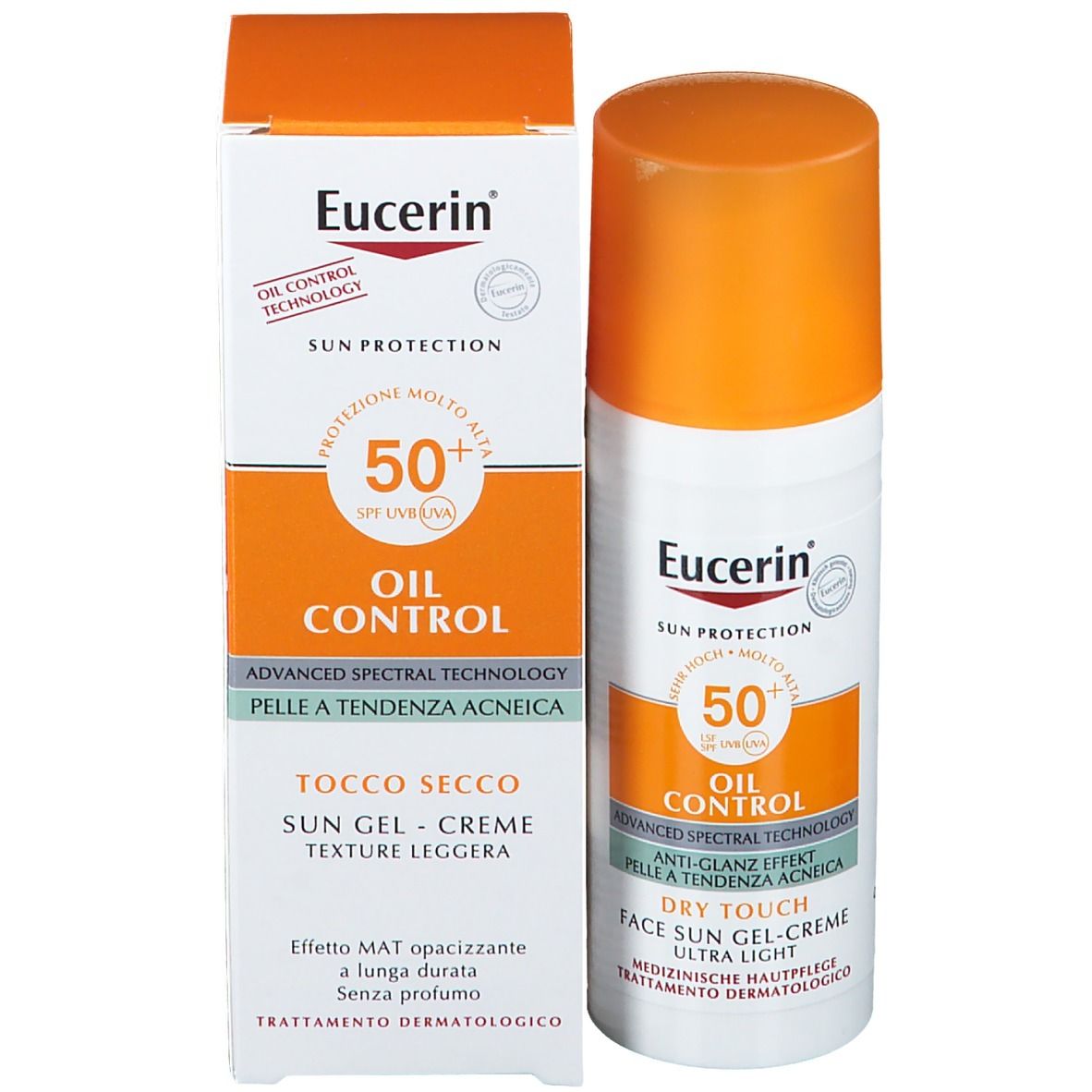 Eucerin – Oil Control Dry Touch Face Sun Gel-Crème SPF50+