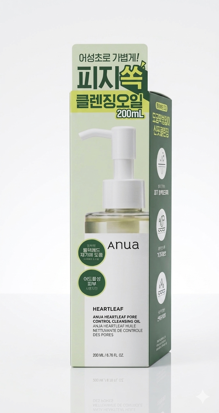 Anua Heartleaf Pore Control Cleansing Oil
